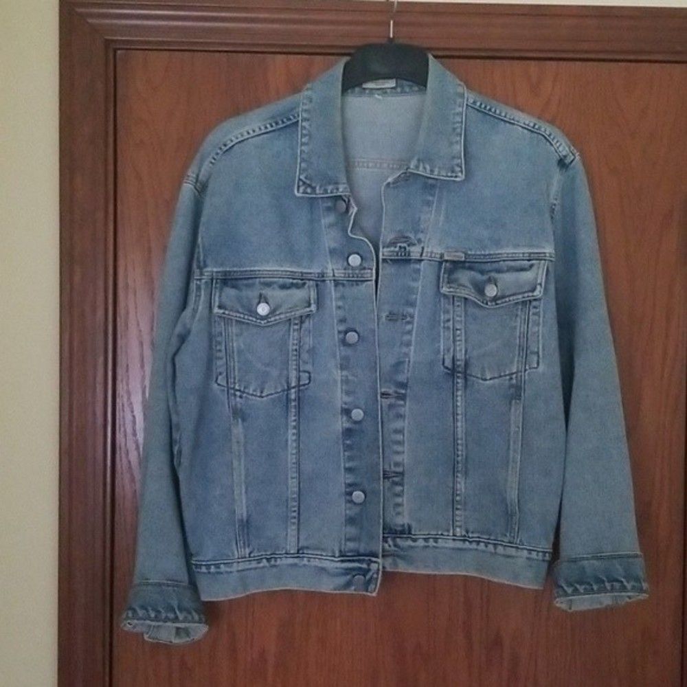 VTG Guess denim jean jacket Medium Mens